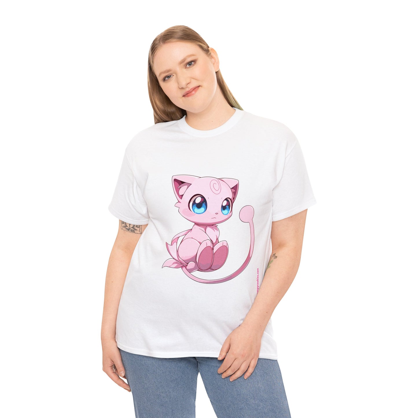 Pokemon - Mew Mew Unisex Heavy Cotton Tee