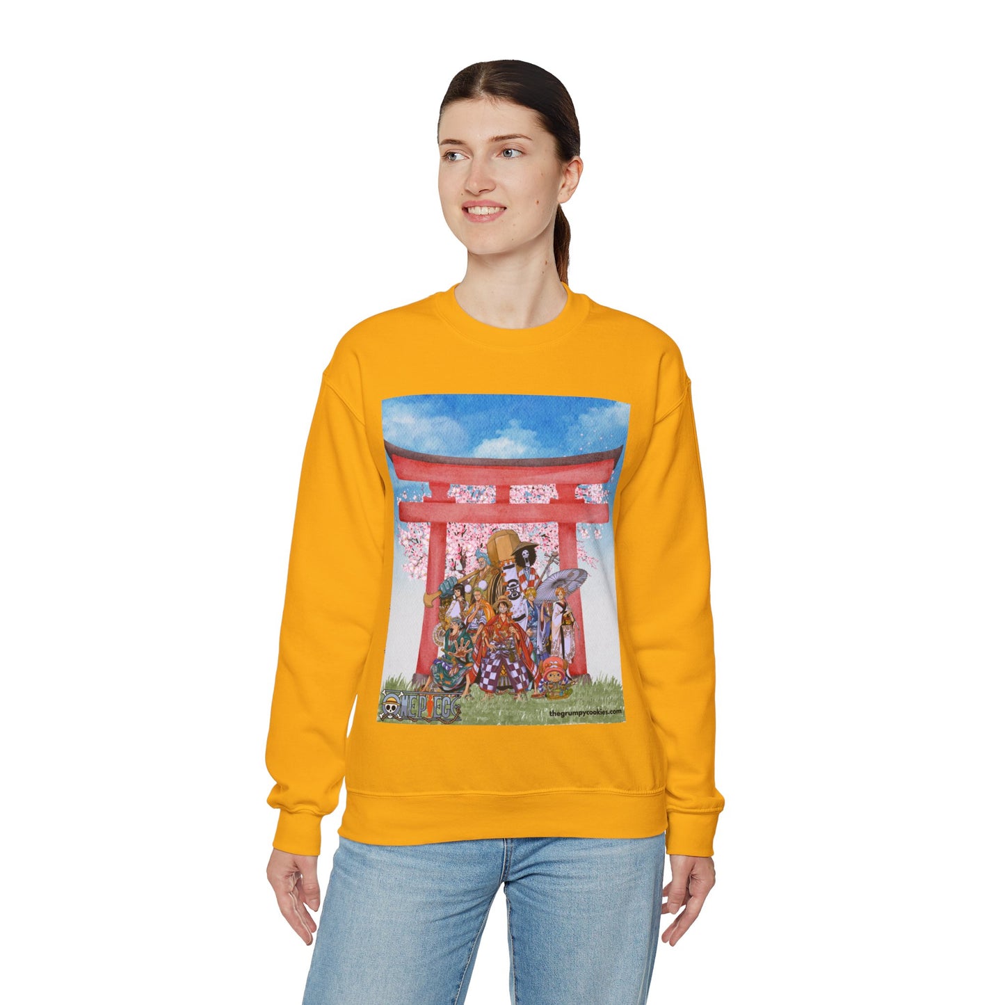 One Piece - Greetings from Wano Unisex Heavy Blend™ Crewneck Sweatshirt