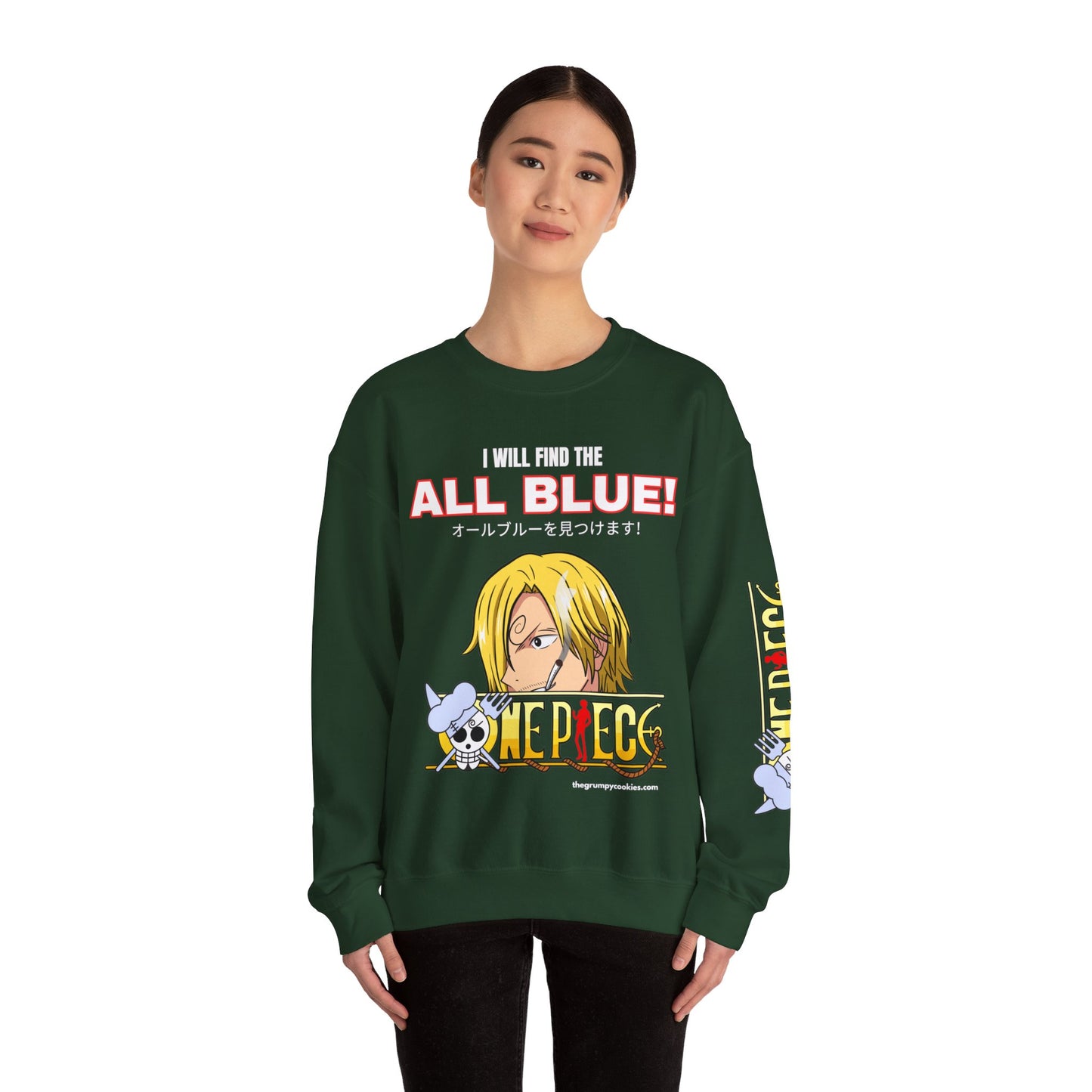 One Piece - Dream Follower Unisex Heavy Blend™ Crewneck Sweatshirt