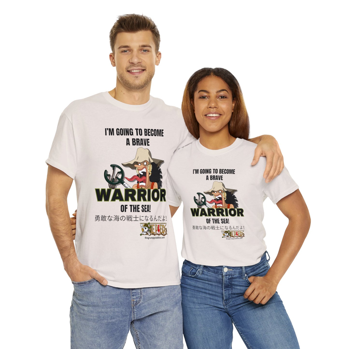 One Piece - Brave-ish Warrior of the Sea Unisex Heavy Cotton Tee