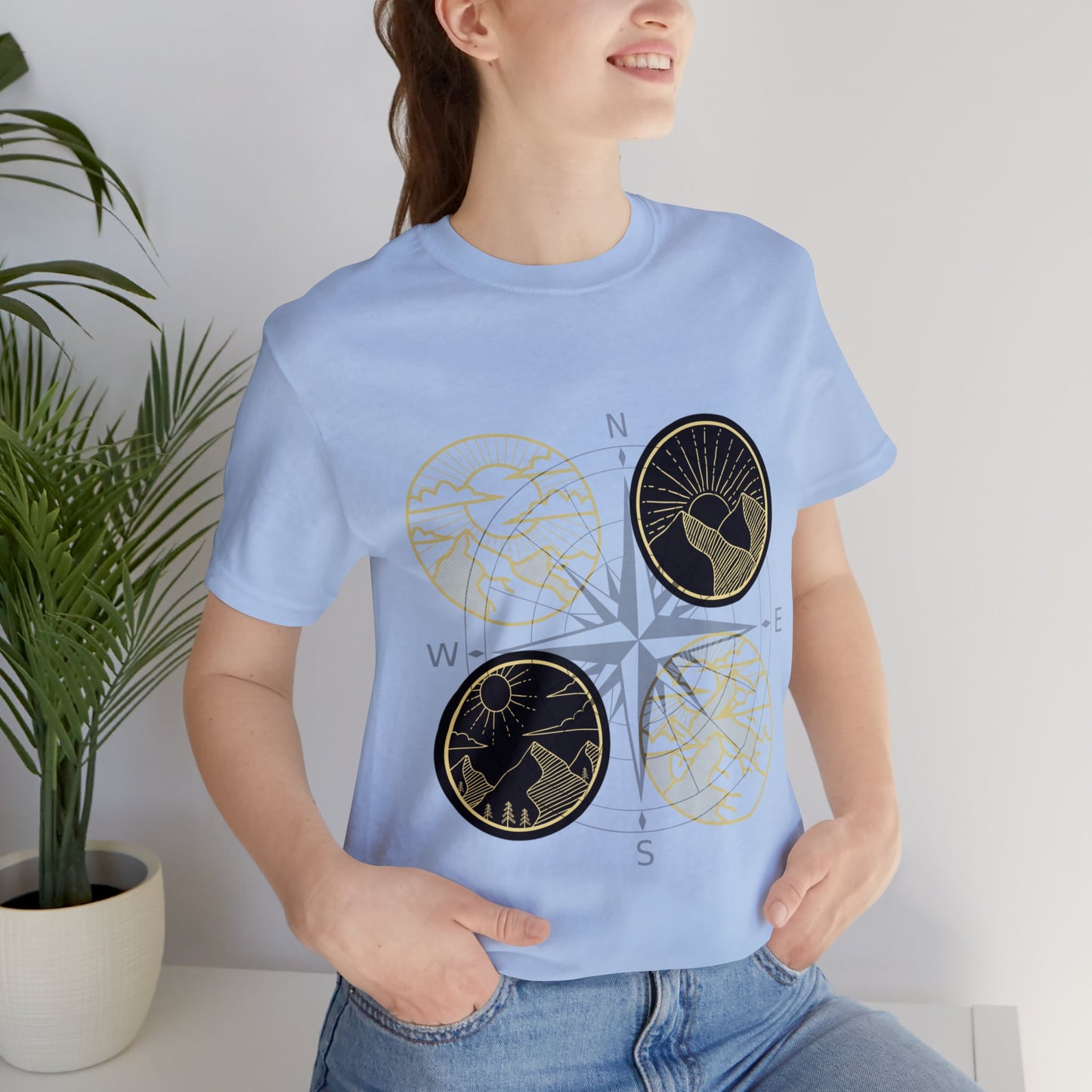 The Grumpy Cookies - Compass Short Sleeve Tee