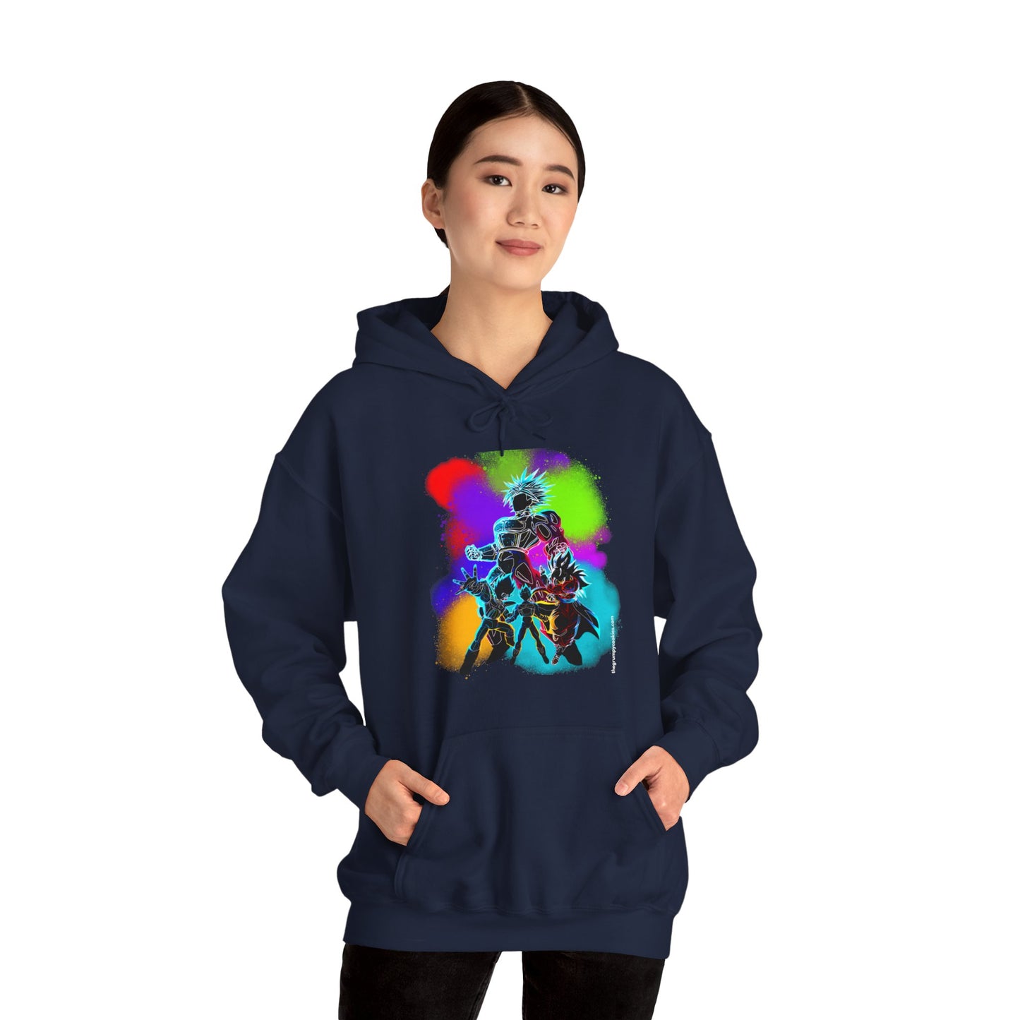 Dragon Ball - Technicolor Unisex Heavy Blend™ Hooded Sweatshirt