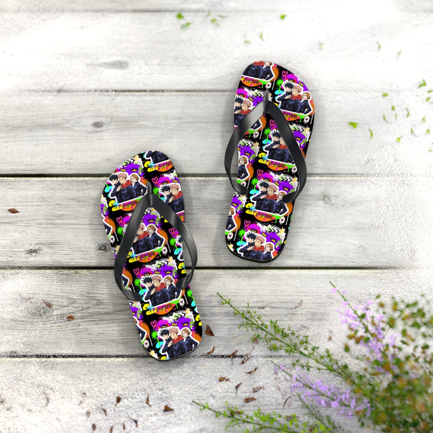 Jujutsu Kaisen - First Years Unisex Flip Flops
