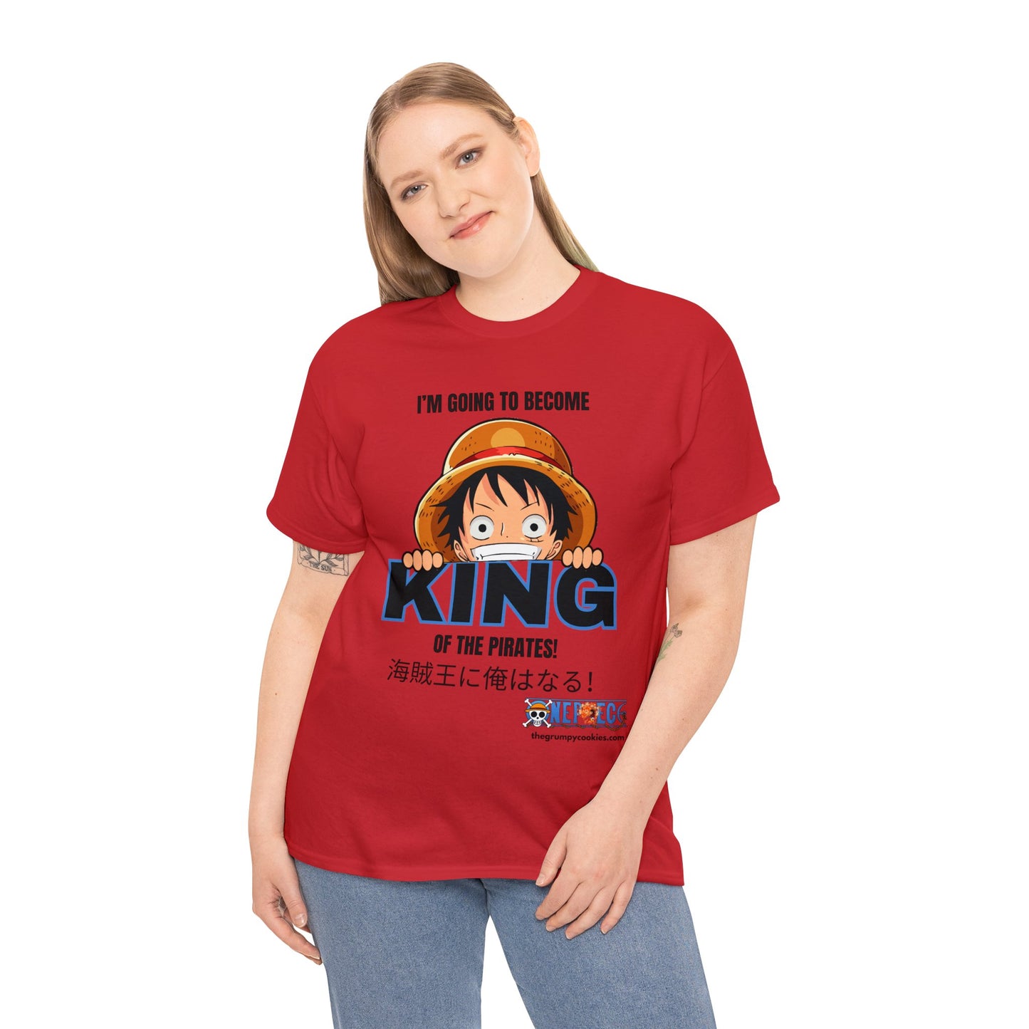 One Piece - King of the Pirates Unisex Heavy Cotton Tee