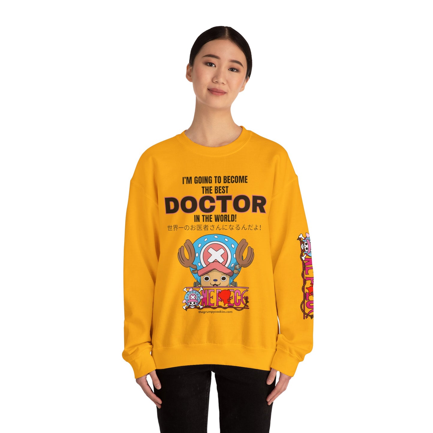 One Piece - World's Greatest Doctor Unisex Heavy Blend™ Crewneck Sweatshirt