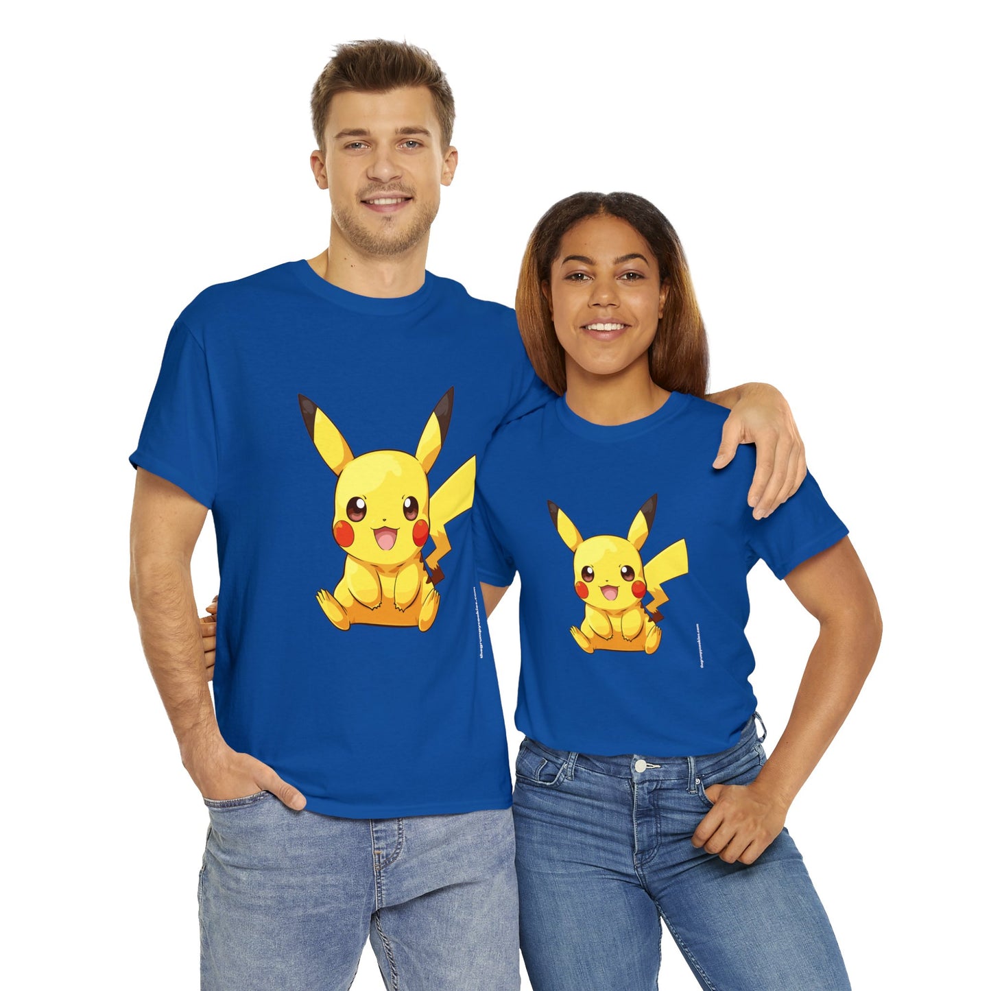 Pokemon - Pika P Unisex Heavy Cotton Tee