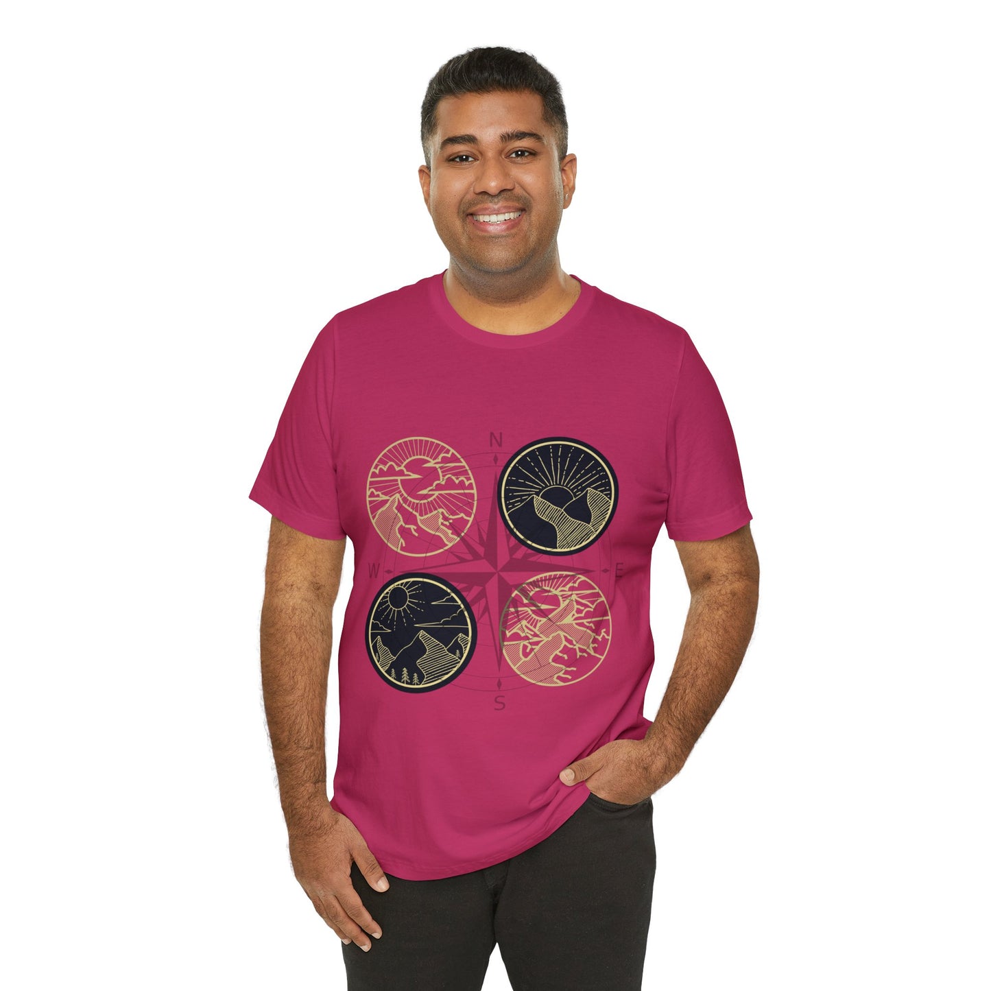 The Grumpy Cookies - Compass Short Sleeve Tee
