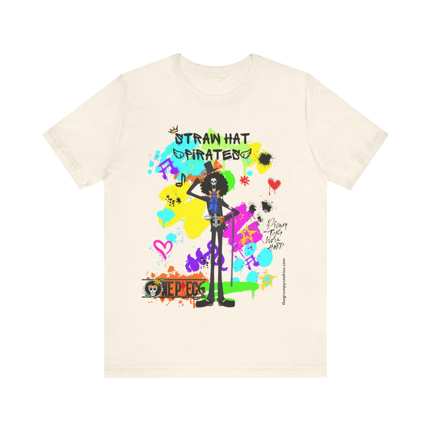 One Piece - Graffiti Brook Unisex Jersey Short Sleeve Tee