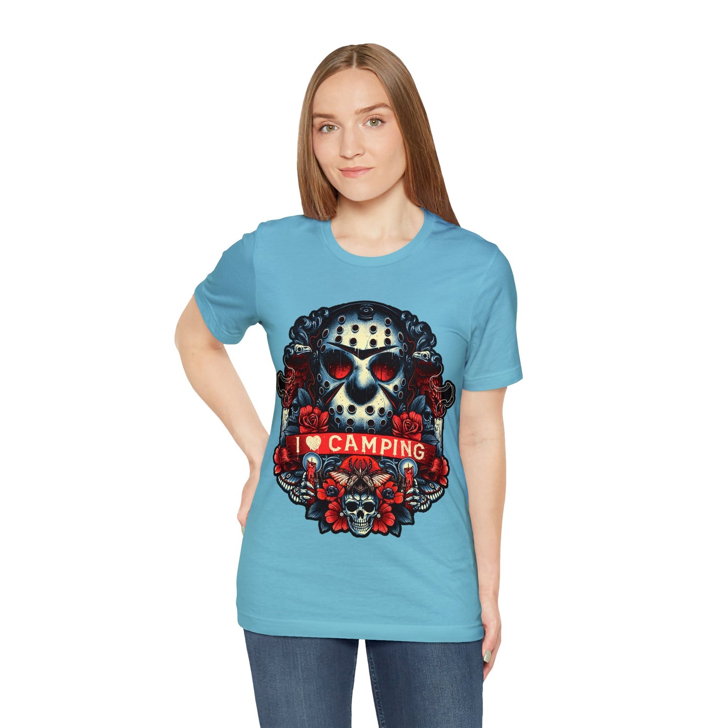 Friday the 13th - I Heart Camping Short Sleeve Tee