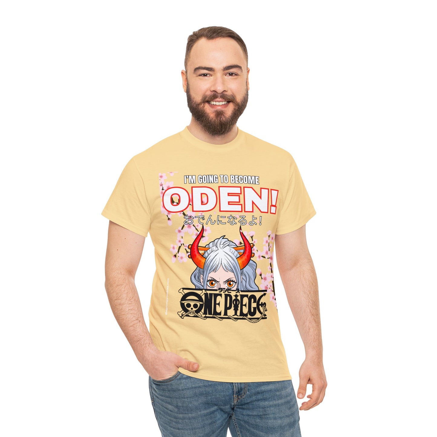 One Piece - I'll Be Oden Unisex Heavy Cotton Tee