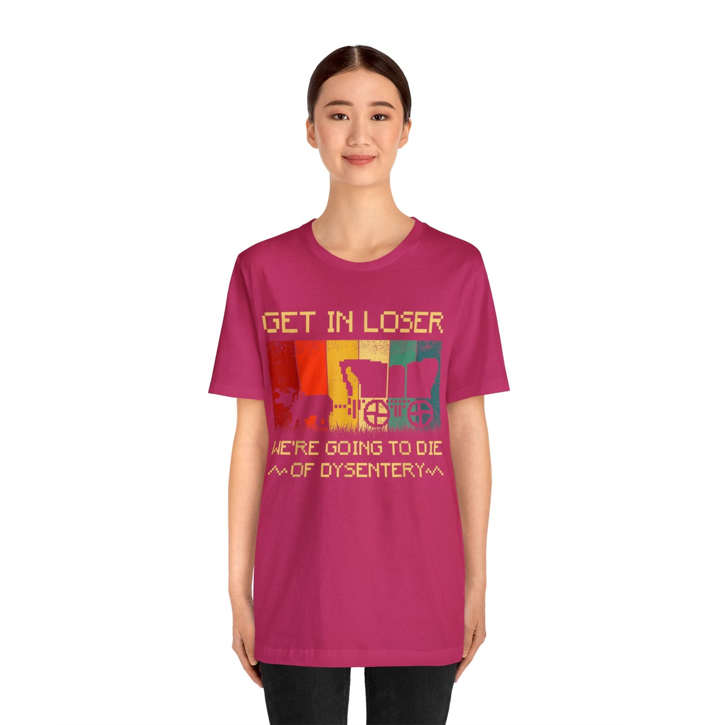 Oregon Trail- Everyone Dies Short Sleeve Tee