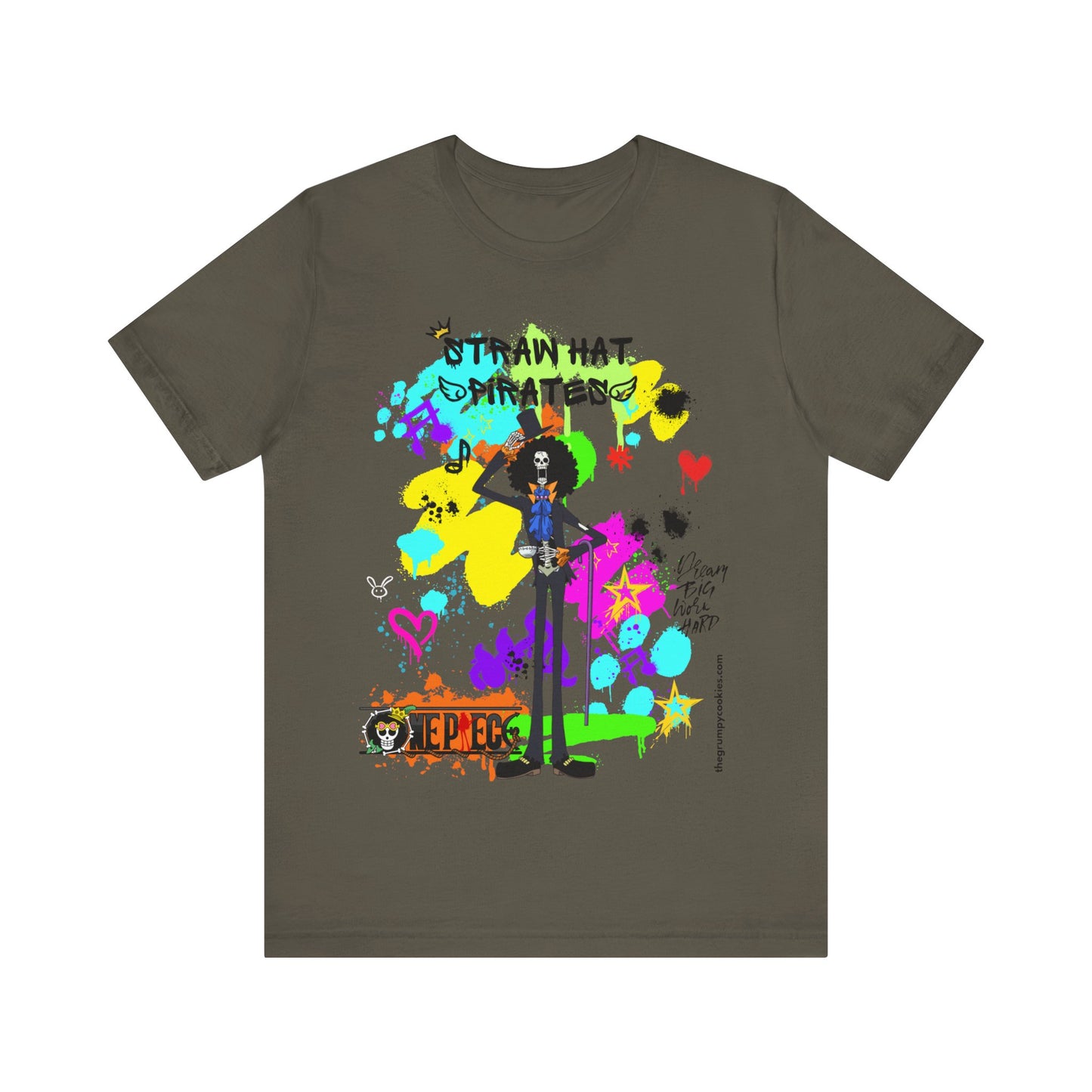 One Piece - Graffiti Brook Unisex Jersey Short Sleeve Tee