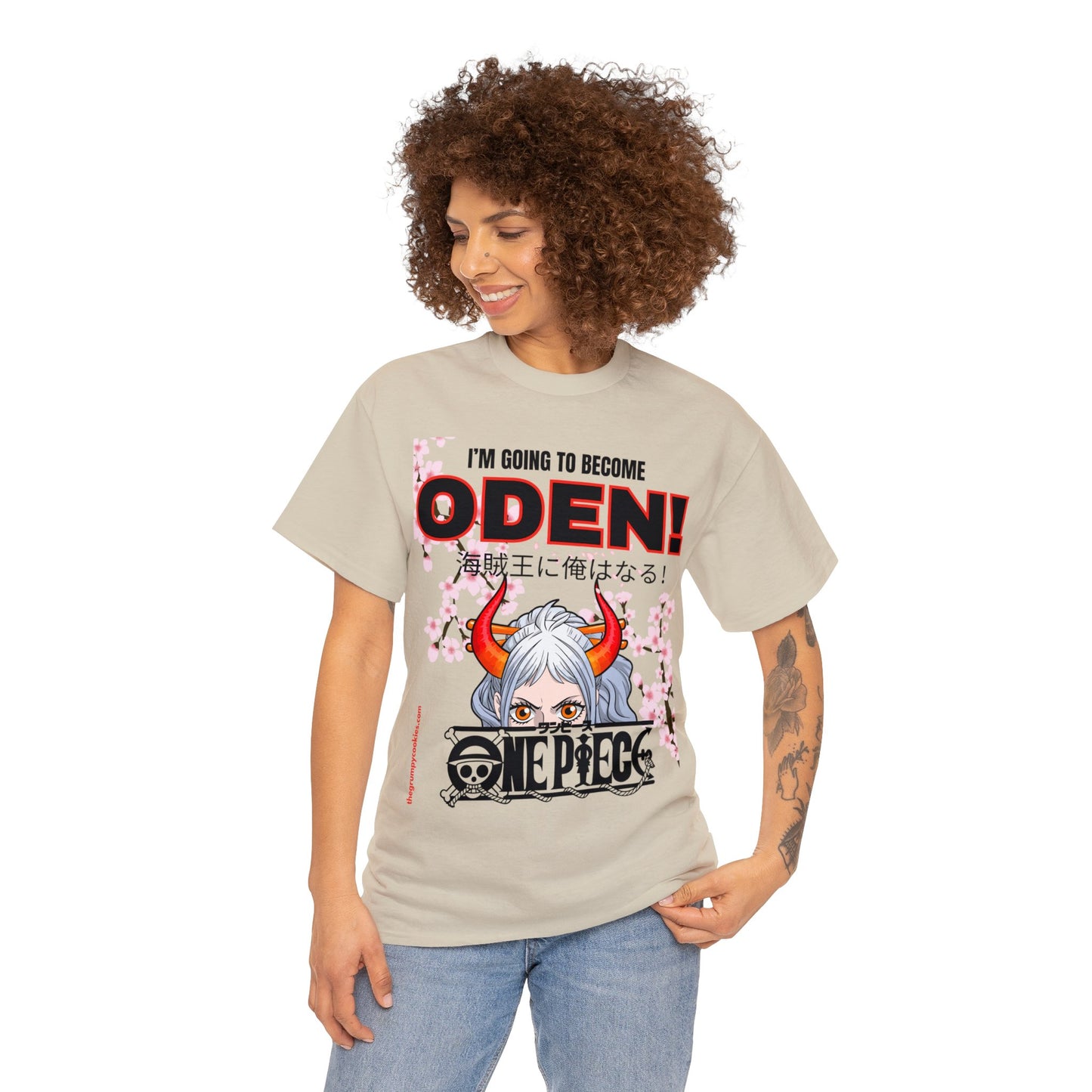 One Piece - I'll Be Oden Unisex Heavy Cotton Tee