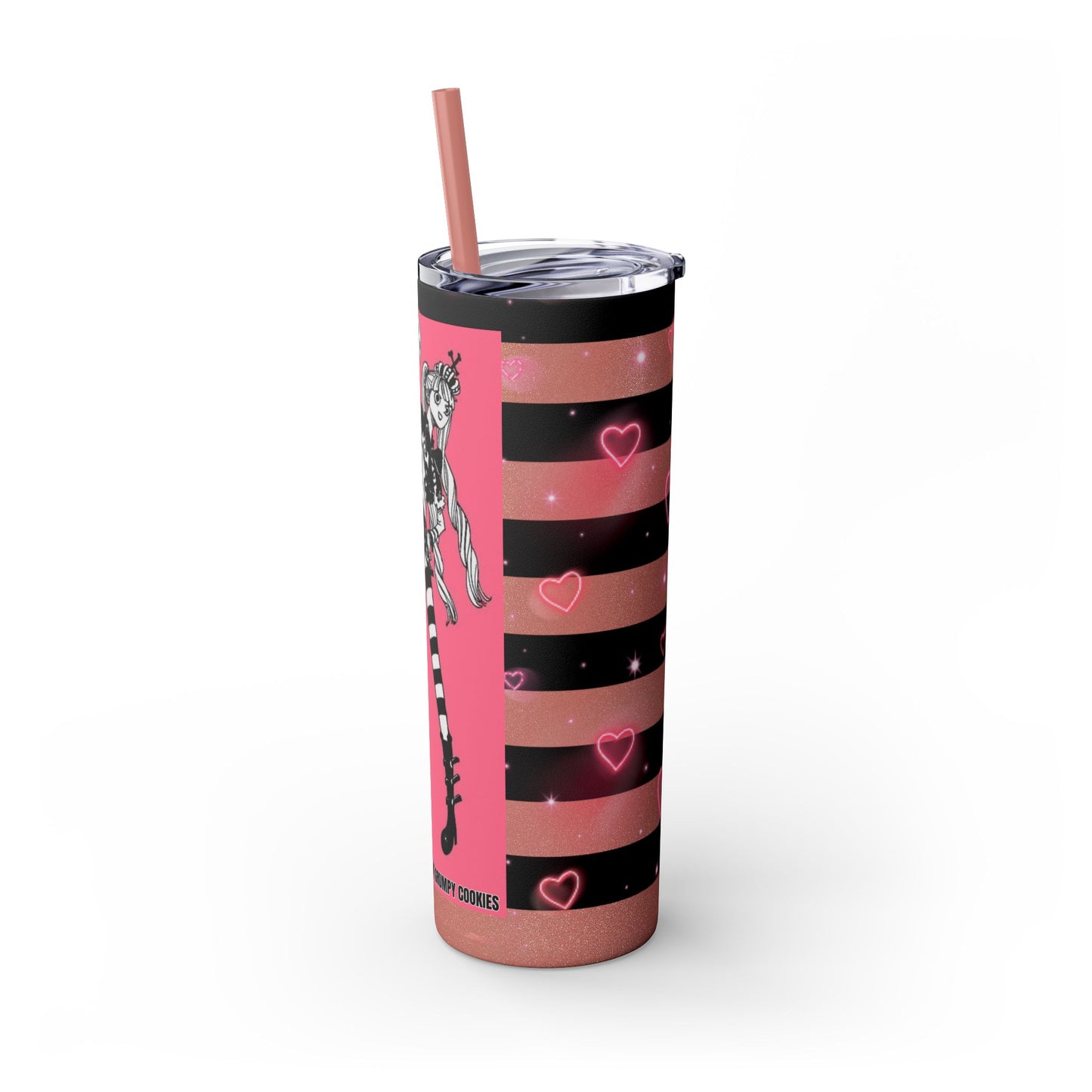One Piece - I Heart Perona Tumbler with Straw, 20oz