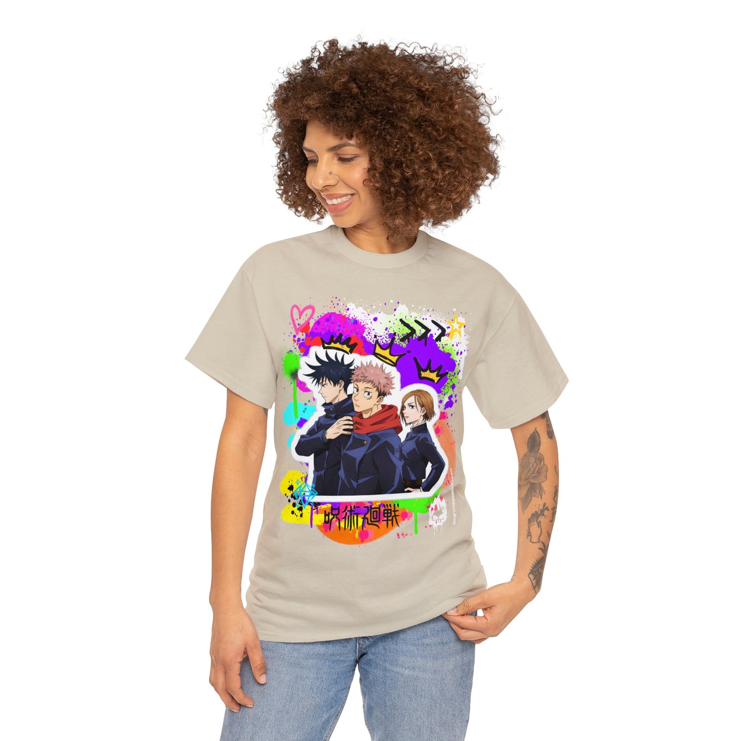 Jujutsu Kaisen - First Years Unisex Heavy Cotton Tee