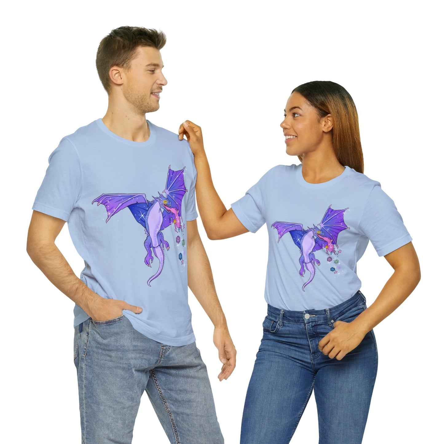 Dungeons & Dragons - Purple Dragon Short Sleeve Tee
