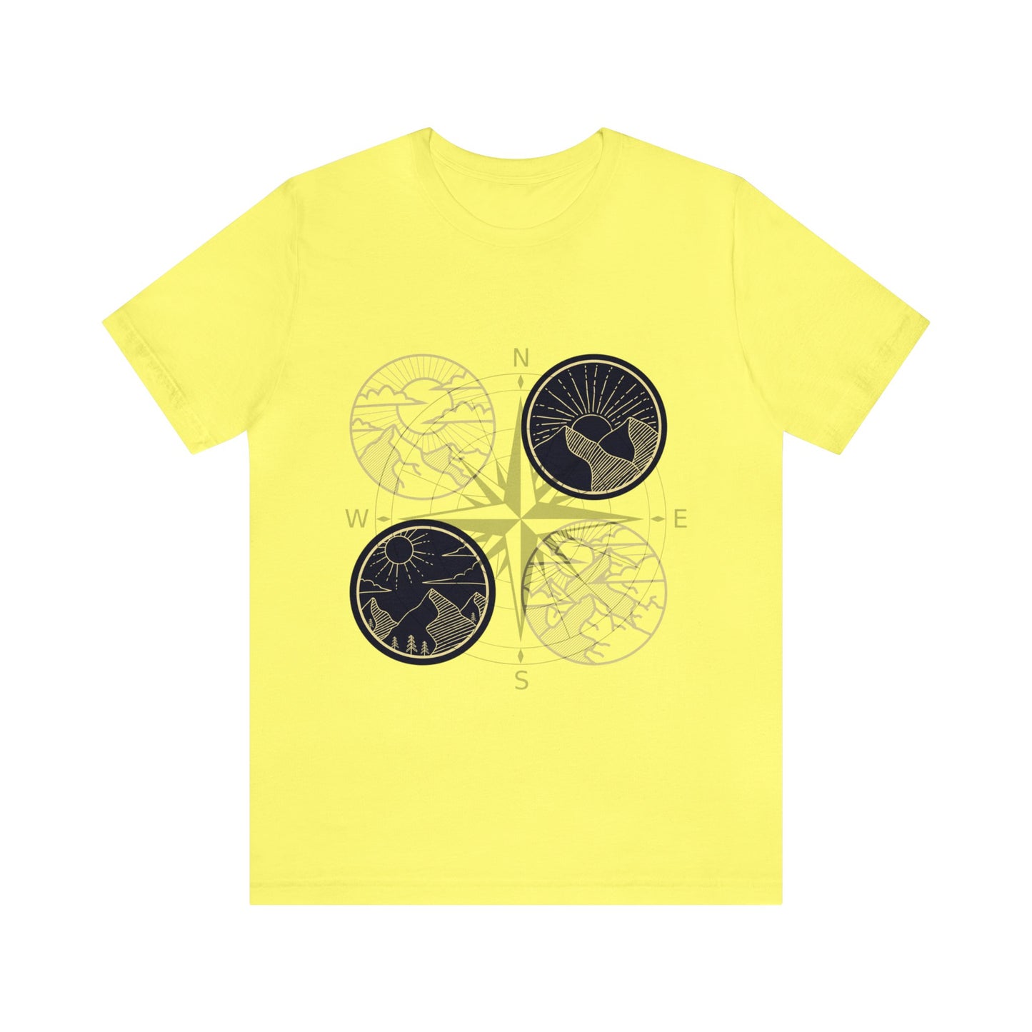 The Grumpy Cookies - Compass Short Sleeve Tee