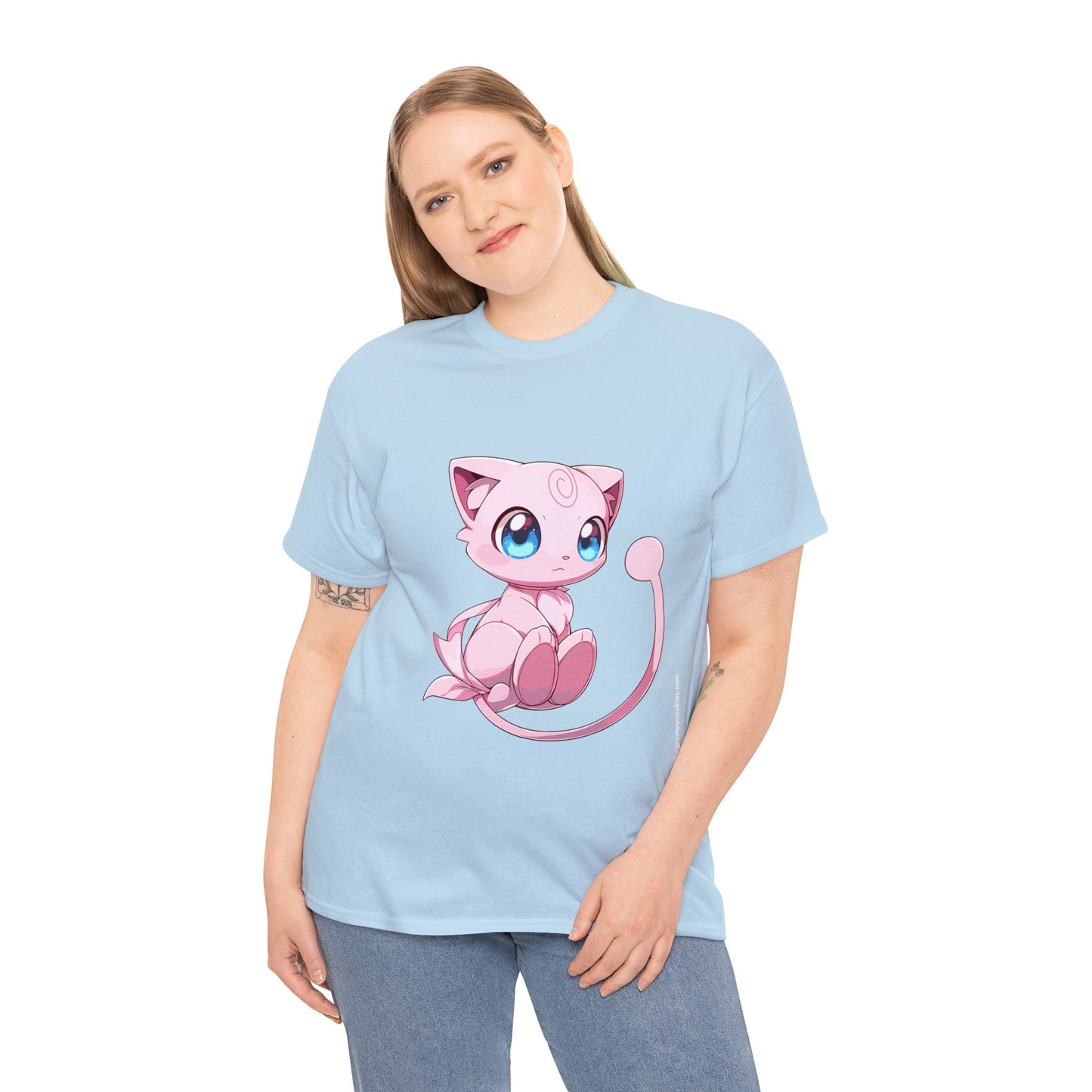 Pokemon - Mew Mew Unisex Heavy Cotton Tee