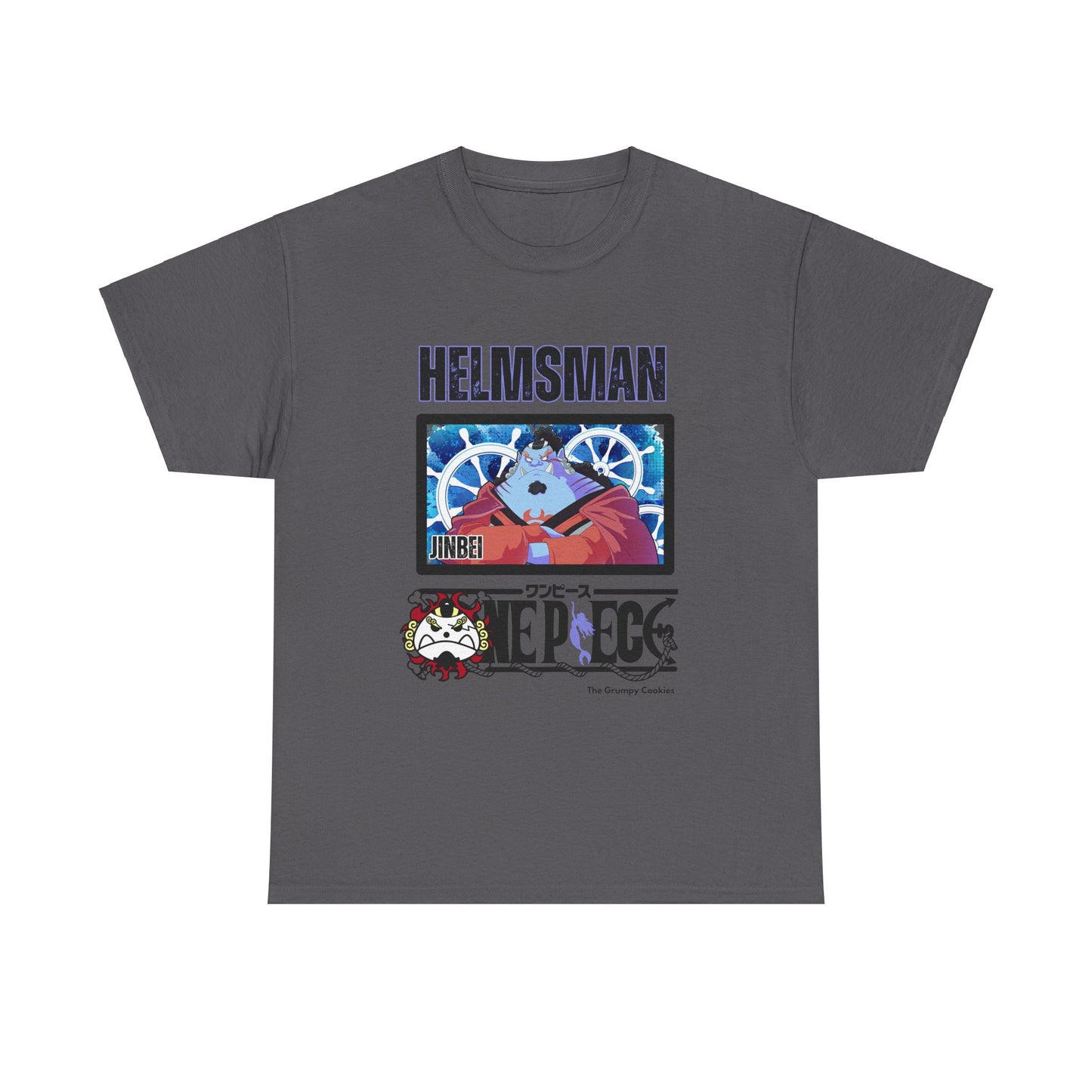 One Piece - Helmsman Jimbei Unisex Heavy Cotton Tee