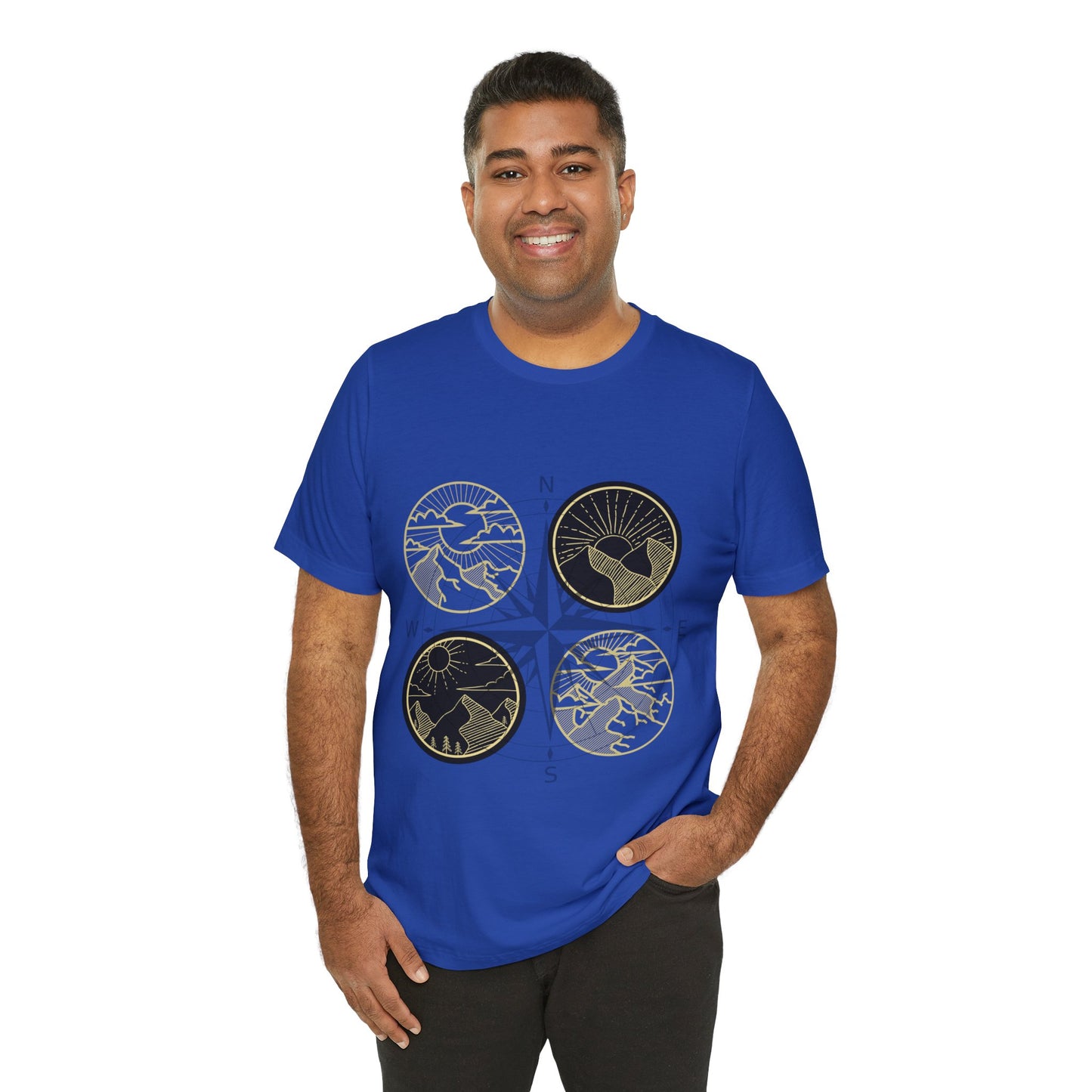 The Grumpy Cookies - Compass Short Sleeve Tee