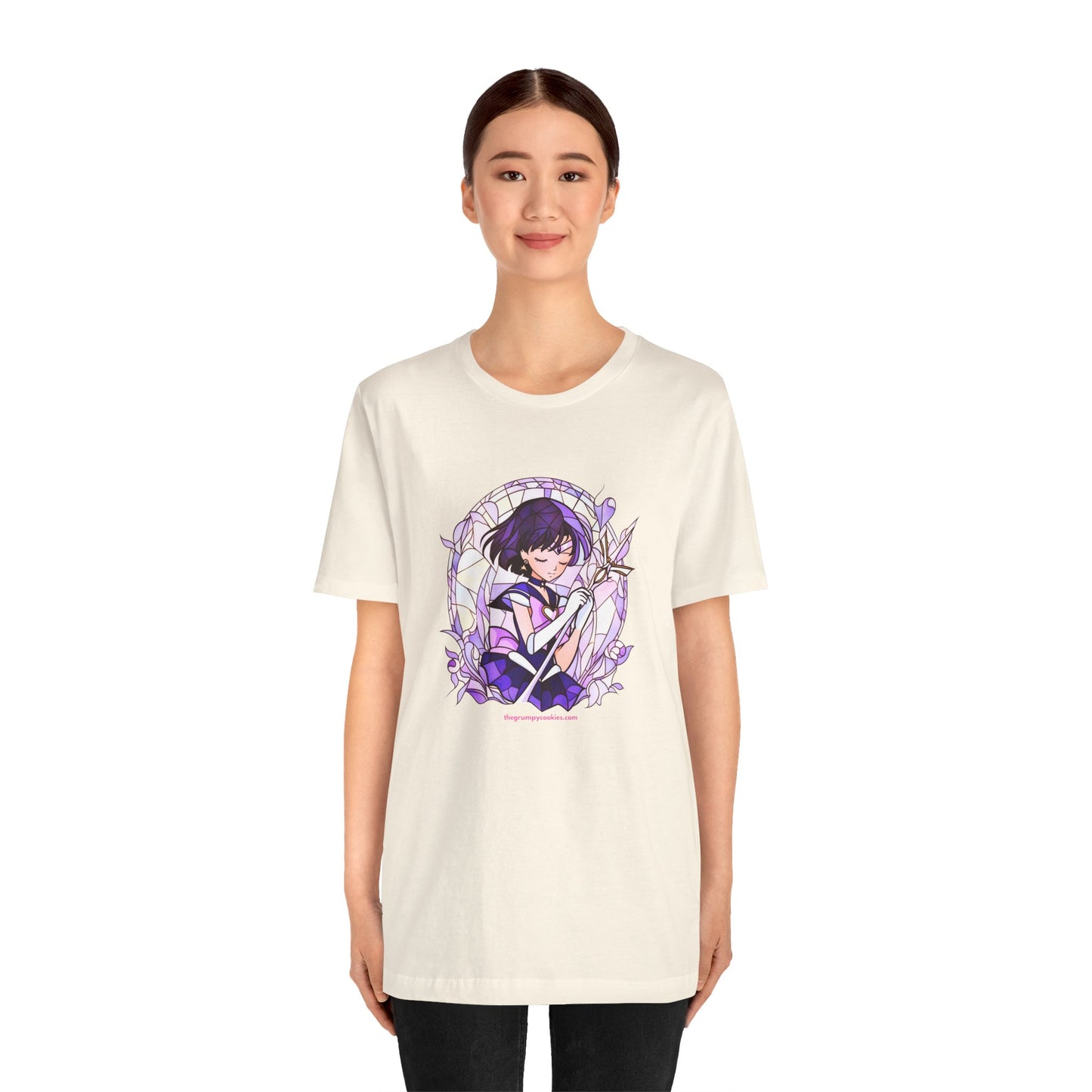 Sailor Moon - Sailor Saturn Jersey Short Sleeve Tee