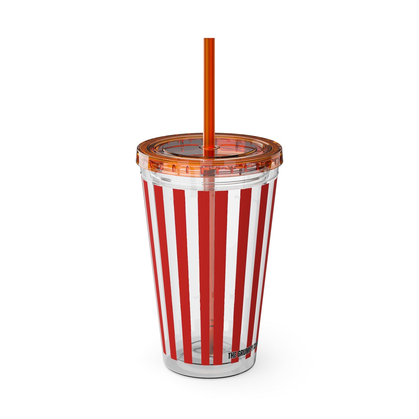 Straw Hat Coffee - Captain Luffy Sunsplash Tumbler with Straw, 16oz