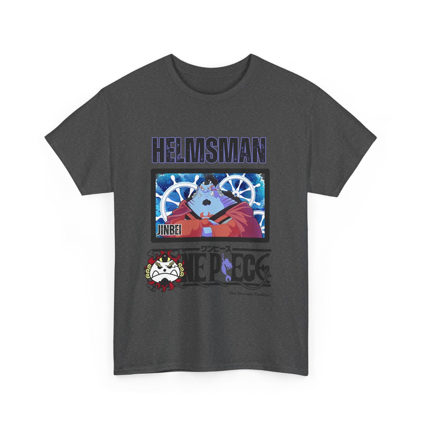 One Piece - Helmsman Jimbei Unisex Heavy Cotton Tee