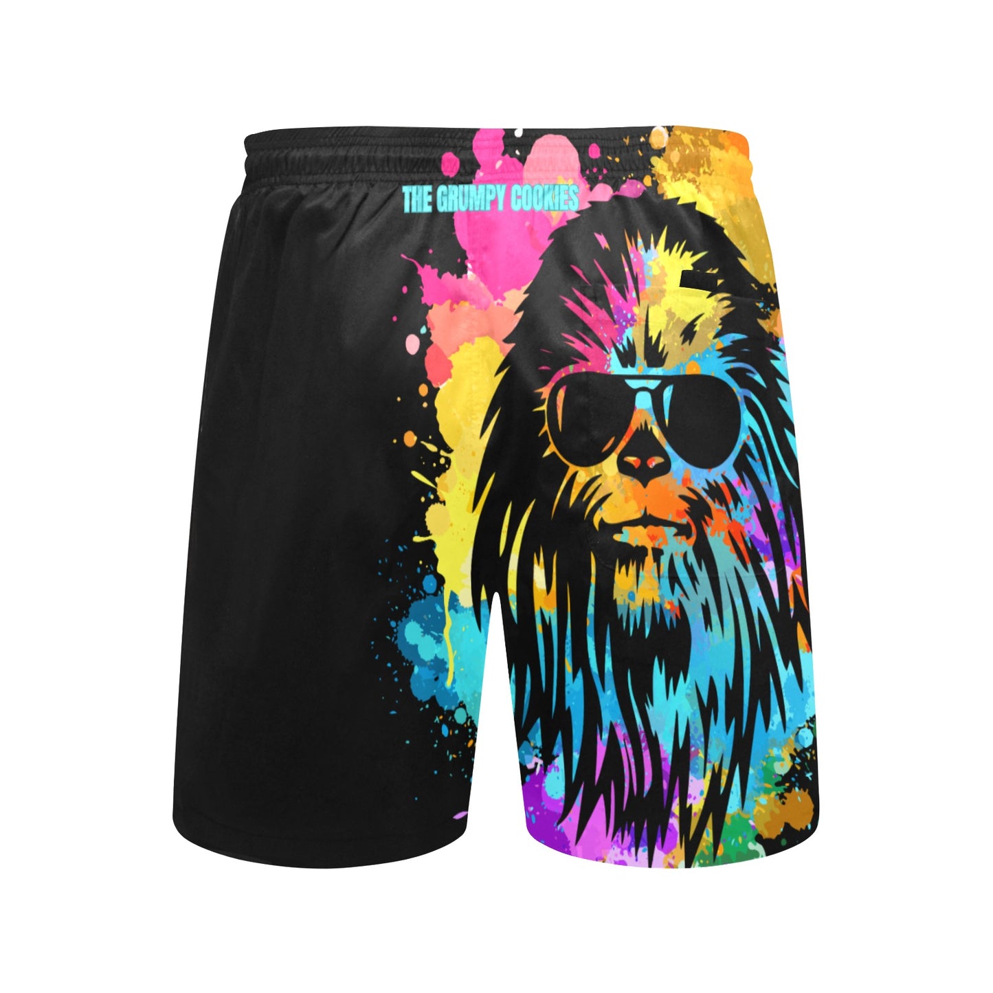 Star Wars - Ladies Love Cool Chewie Men's Mid-Length Beach Shorts