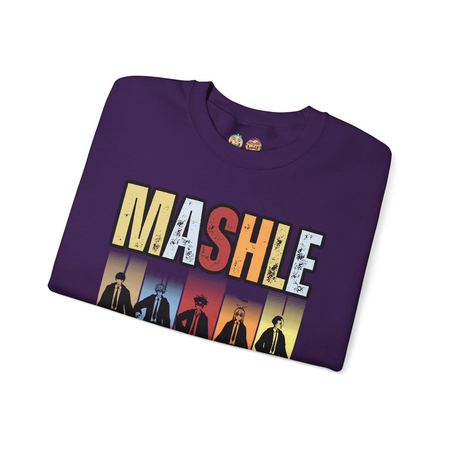 Mashle - Team No Magic Unisex Heavy Blend™ Crewneck Sweatshirt