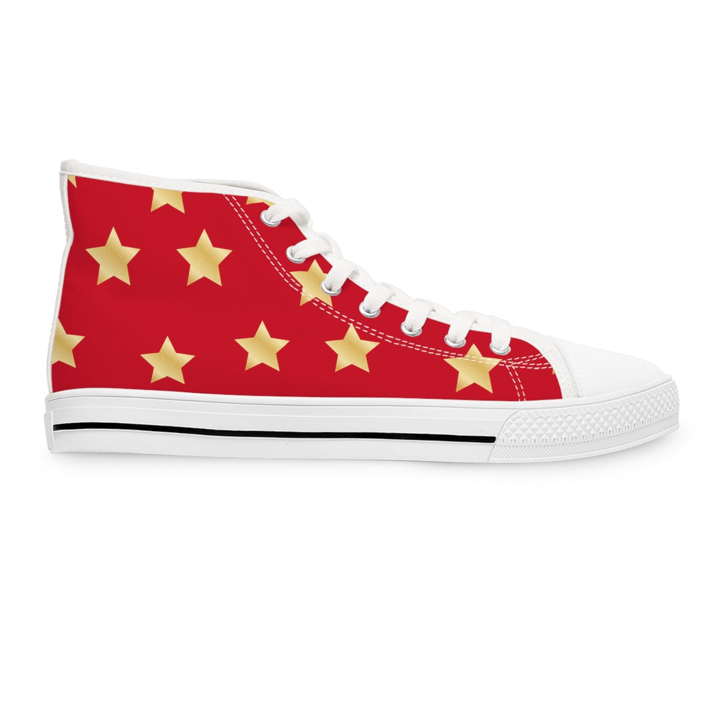 DC - Wonder Girl High Top Red Sneaker