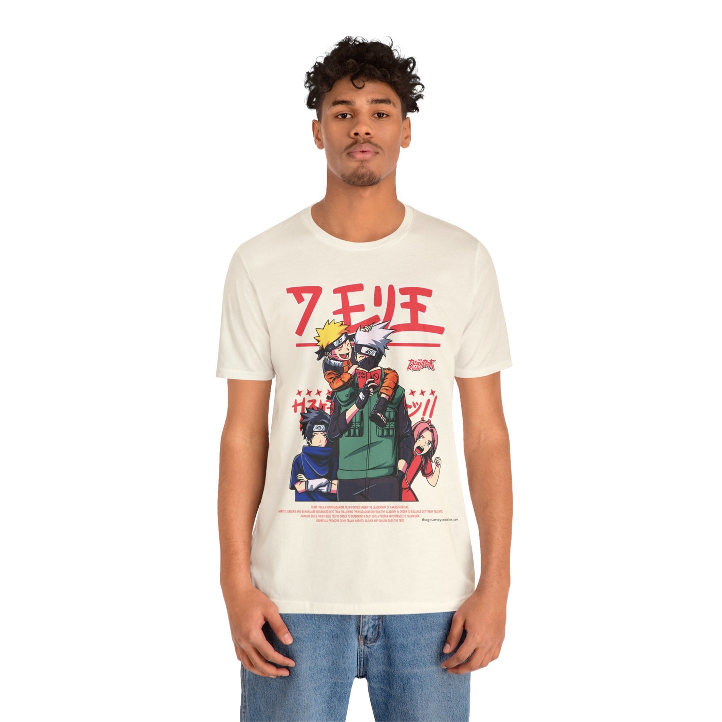 Naruto - Team Kakashi Jersey Short Sleeve Tee
