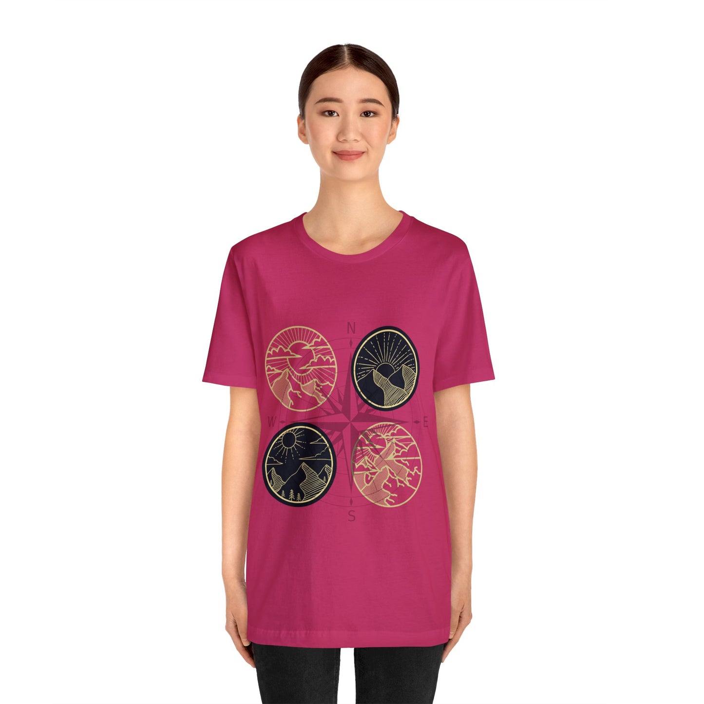 The Grumpy Cookies - Compass Short Sleeve Tee