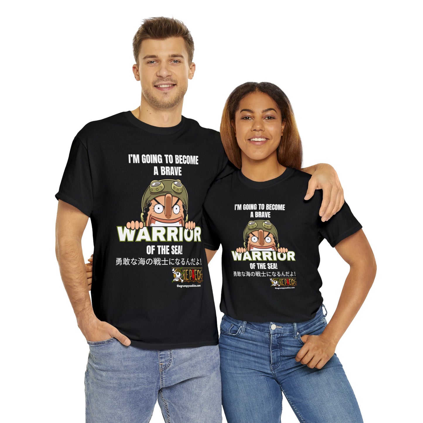 One Piece - Brave Warrior of the Sea Unisex Heavy Cotton Tee