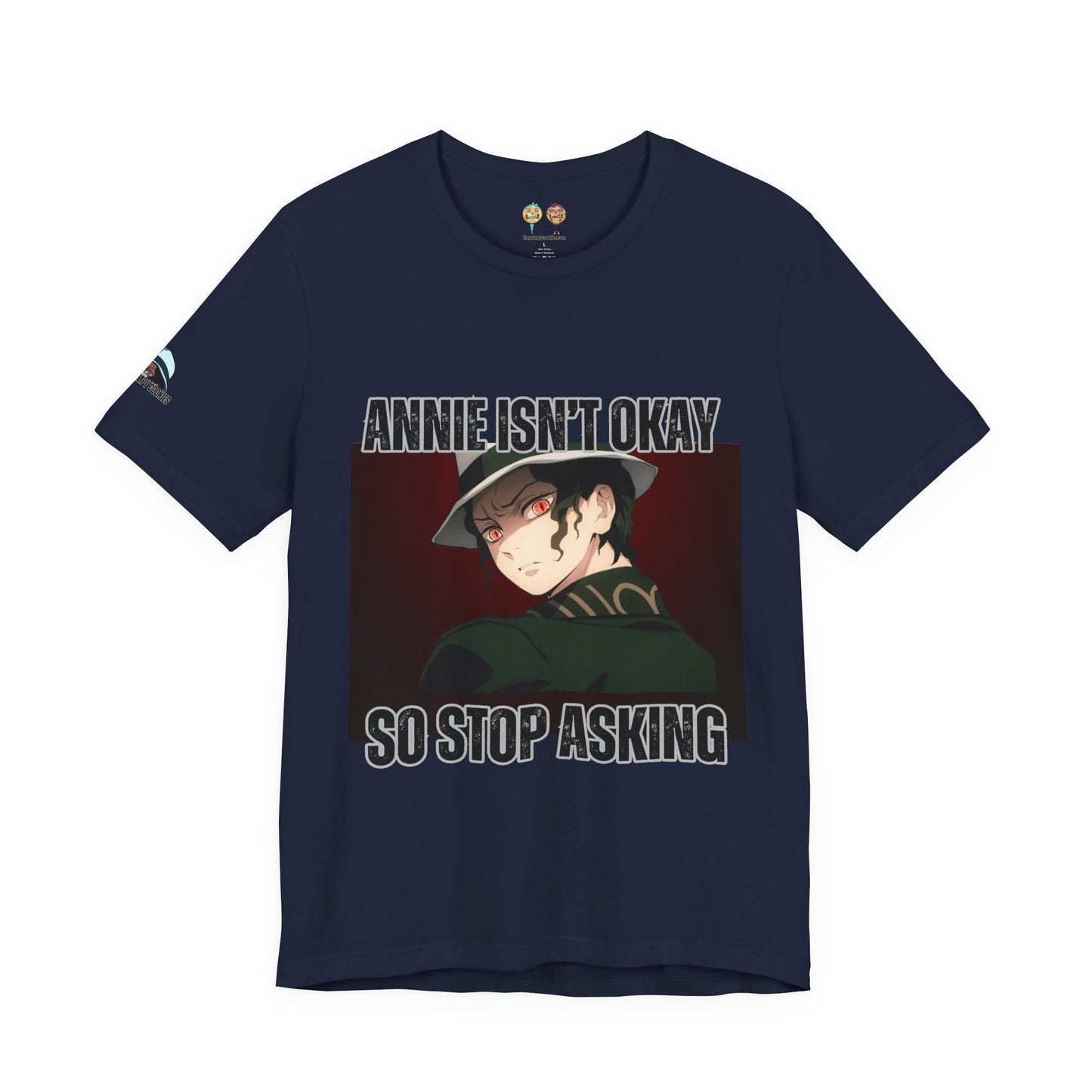 Demon Slayer - Blood Stains on the Carpet Unisex Jersey Short Sleeve Tee