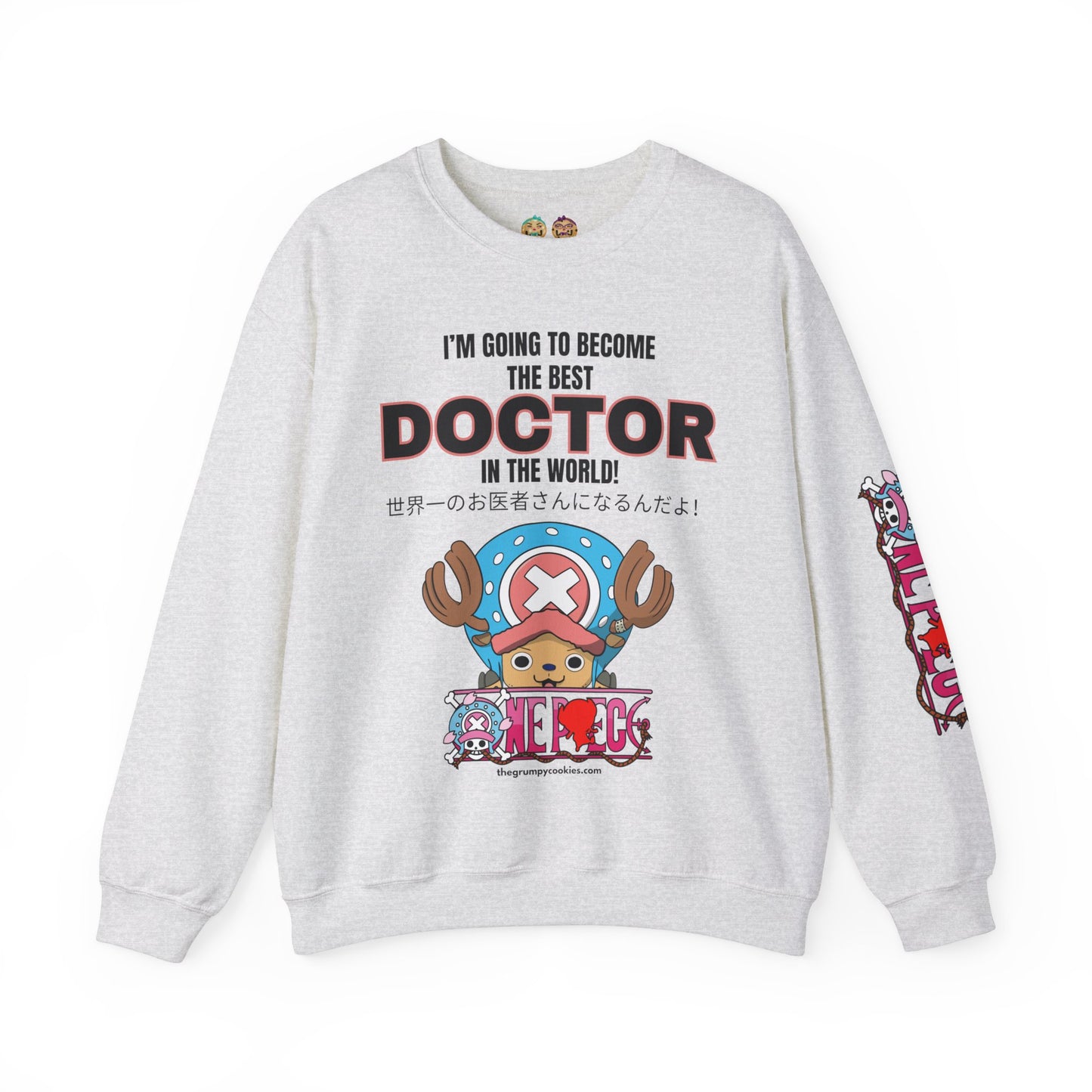 One Piece - World's Greatest Doctor Unisex Heavy Blend™ Crewneck Sweatshirt