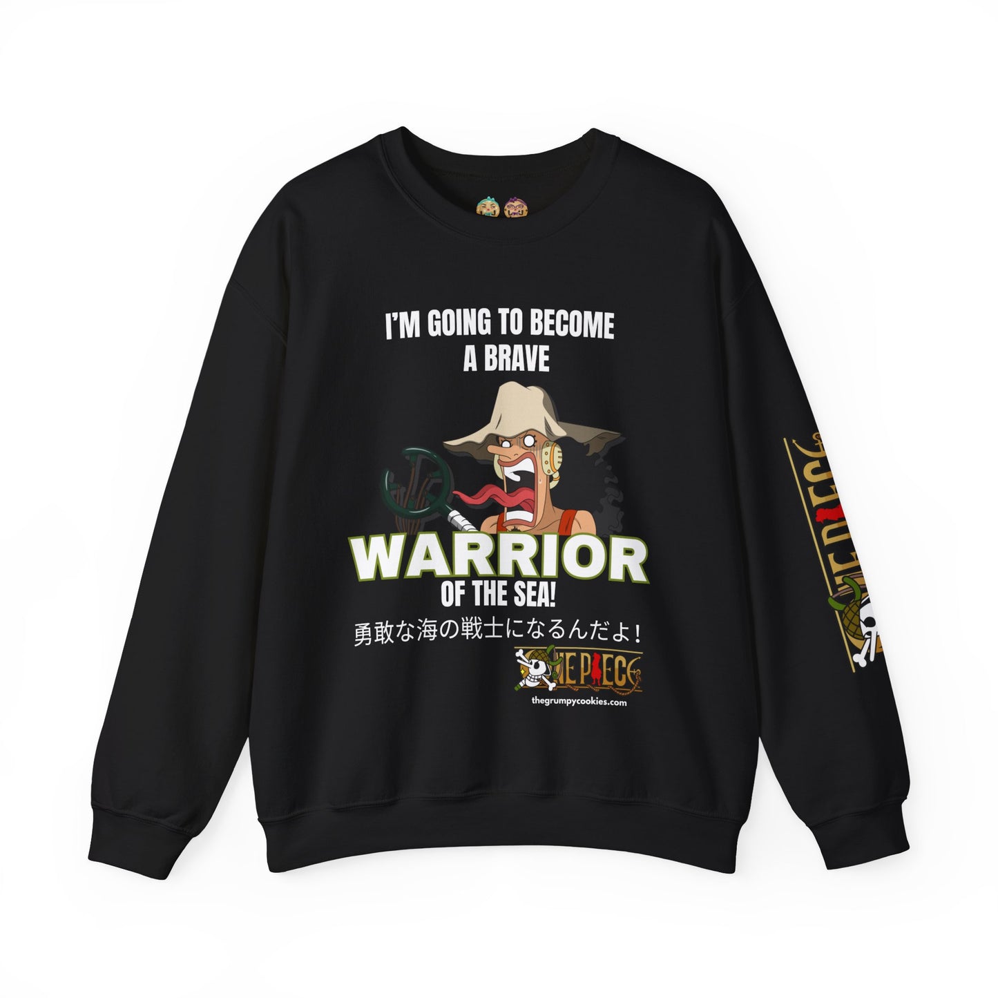 One Piece - Brave-ish Warrior of the Sea Unisex Heavy Blend™ Crewneck Sweatshirt