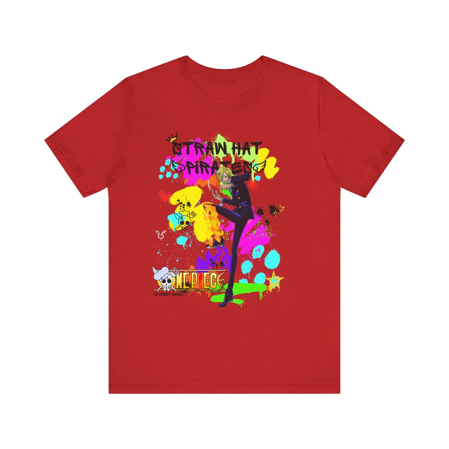 One Piece - Graffiti Sanji Unisex Jersey Short Sleeve Tee