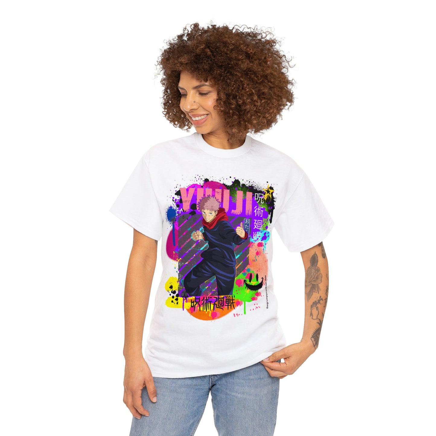 Jujutsu Kaisen - Yuji Says Bring It Unisex Heavy Cotton Tee