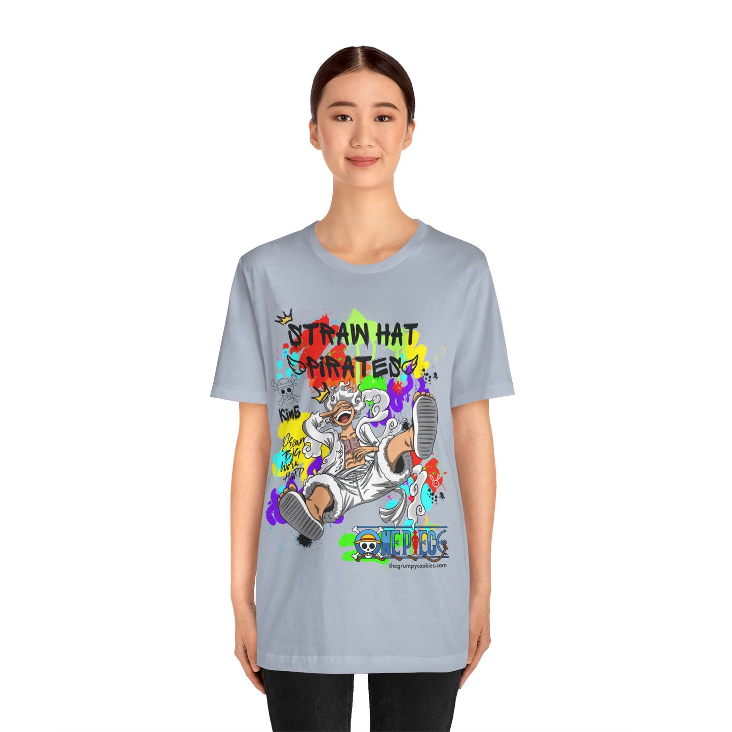 One Piece - Graffiti Luffy Unisex Jersey Short Sleeve Tee
