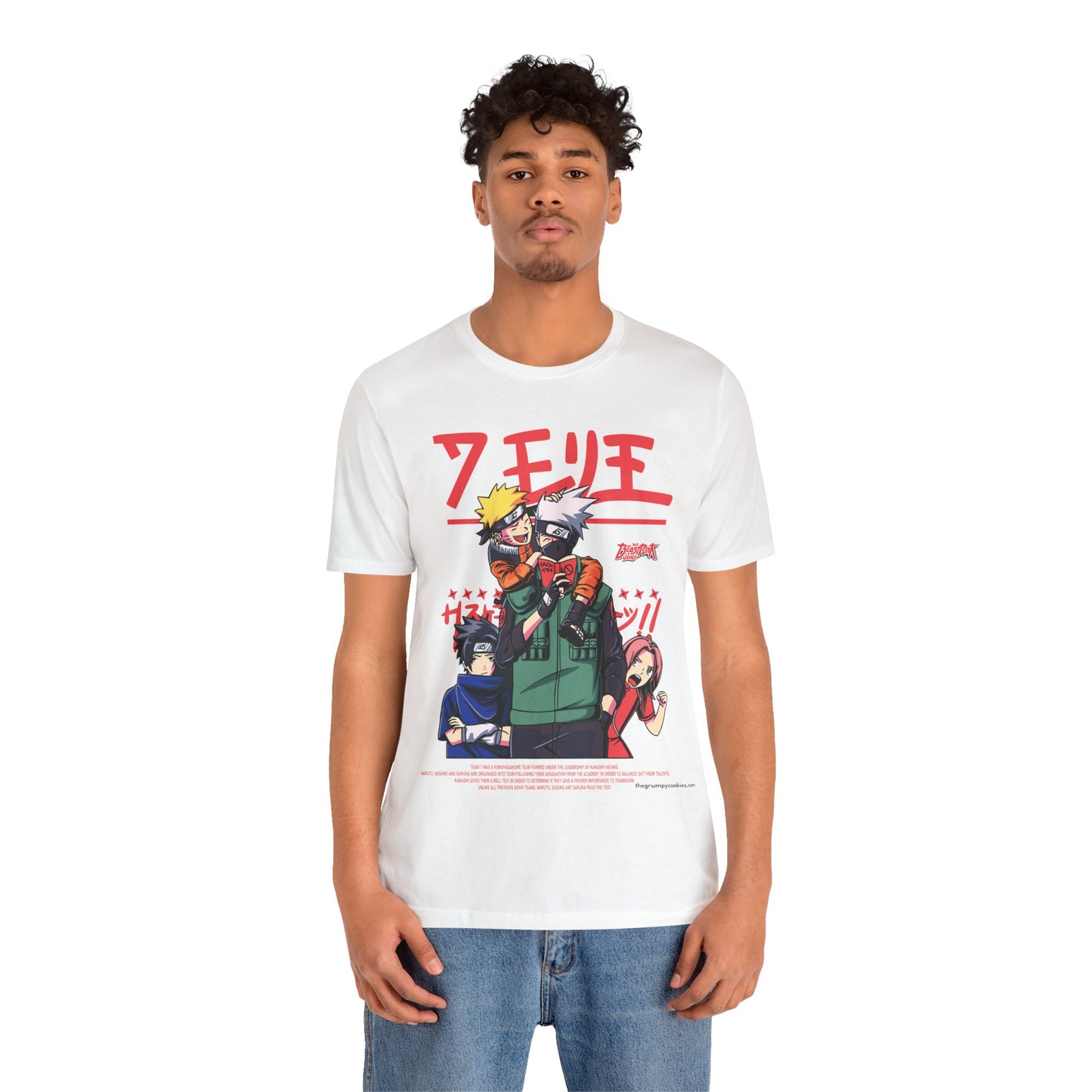 Naruto - Team Kakashi Jersey Short Sleeve Tee