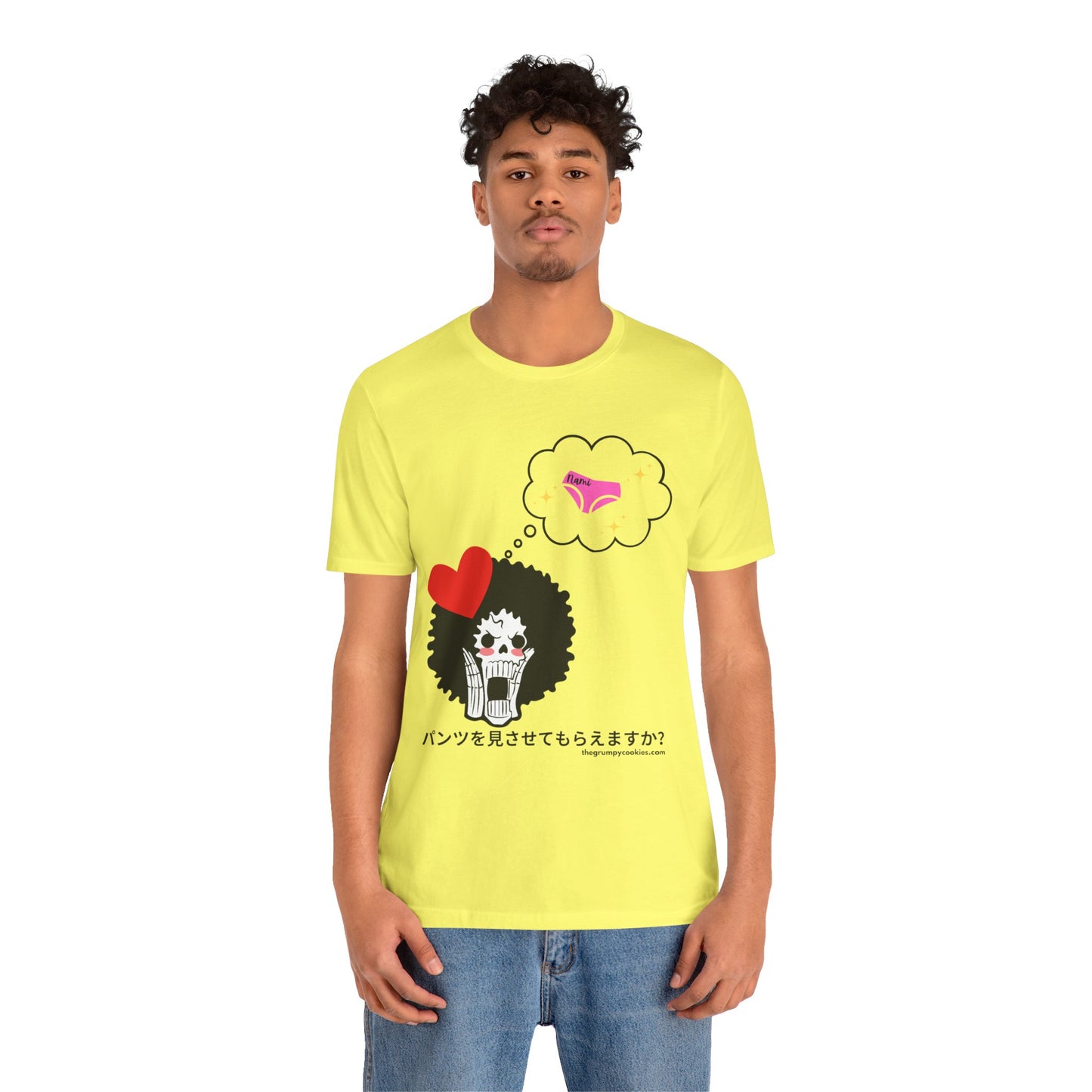 One Piece - Pervy Gentleman Brook Unisex Jersey Short Sleeve Tee
