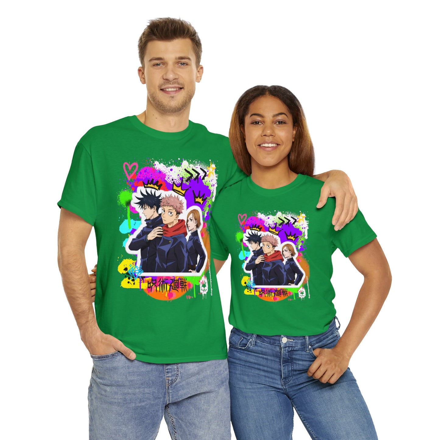 Jujutsu Kaisen - First Years Unisex Heavy Cotton Tee