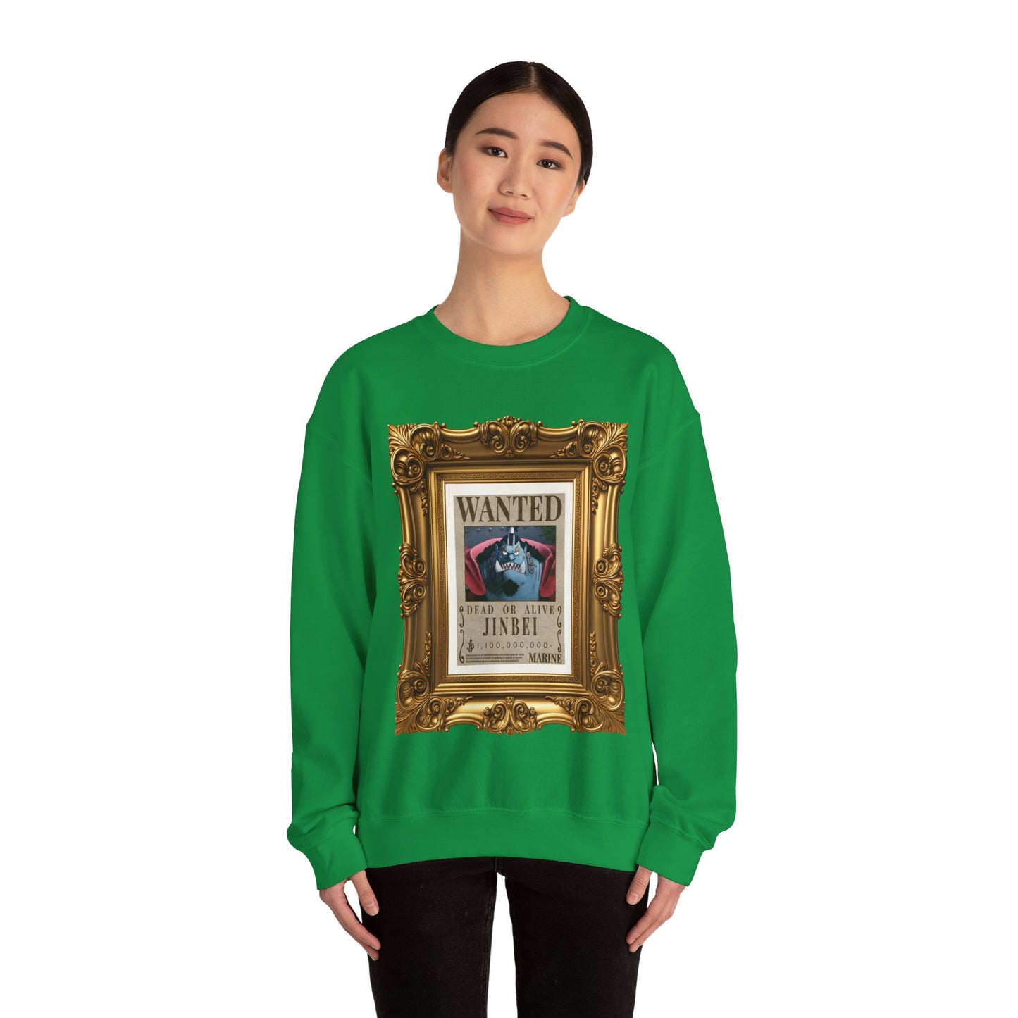 One Piece - Fine Art Jimbei Unisex Heavy Blend™ Crewneck Sweatshirt