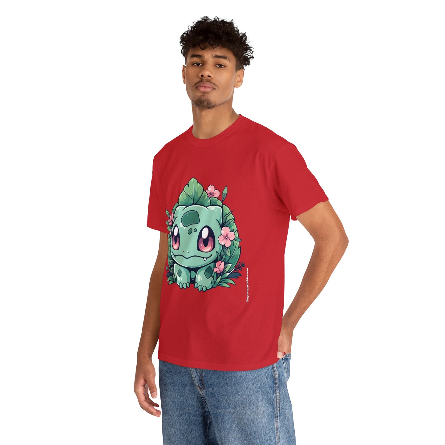 Pokemon - Flowering Bulba Unisex Heavy Cotton Tee