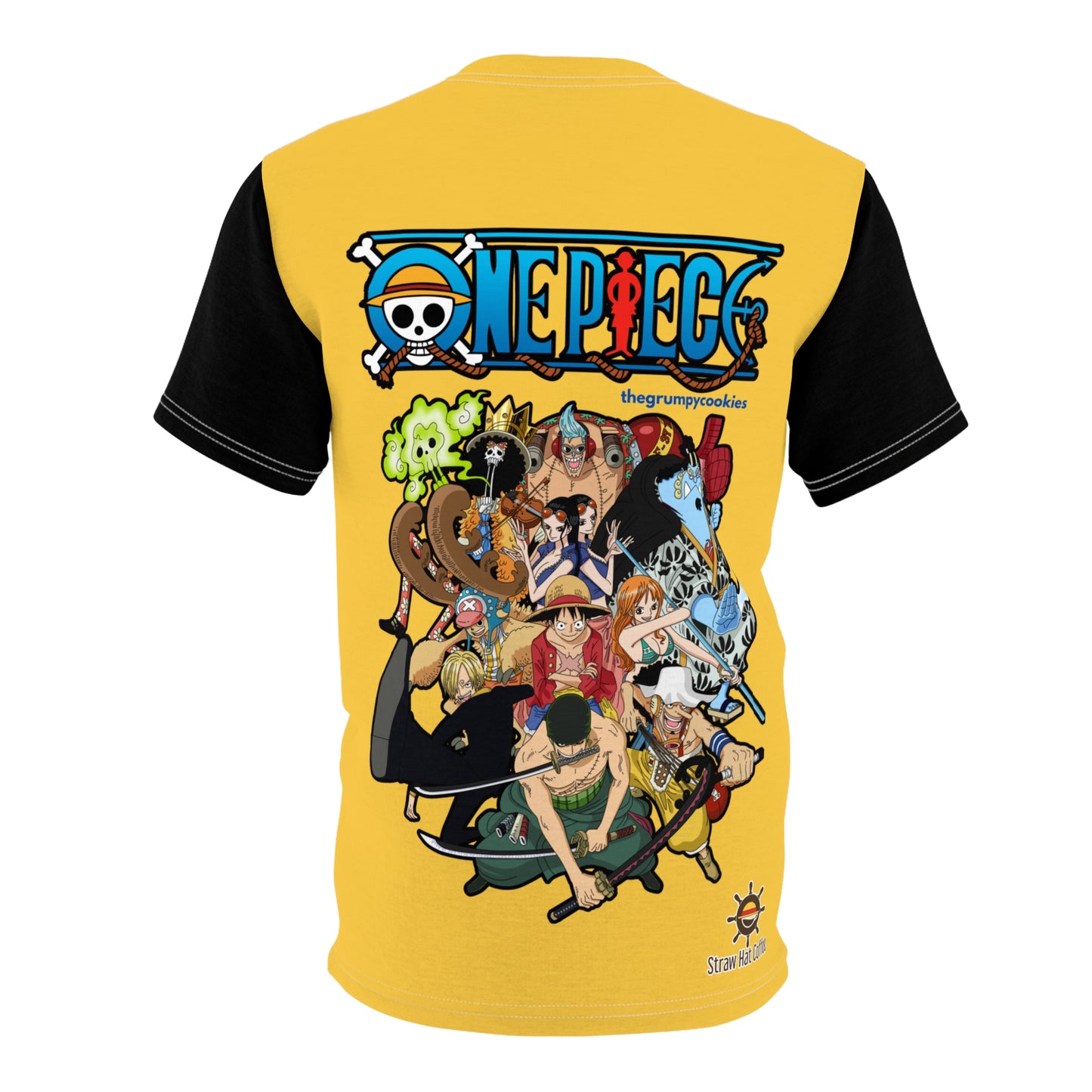 Straw Hat Coffee - Yellow Team Tee Unisex Cut & Sew Tee