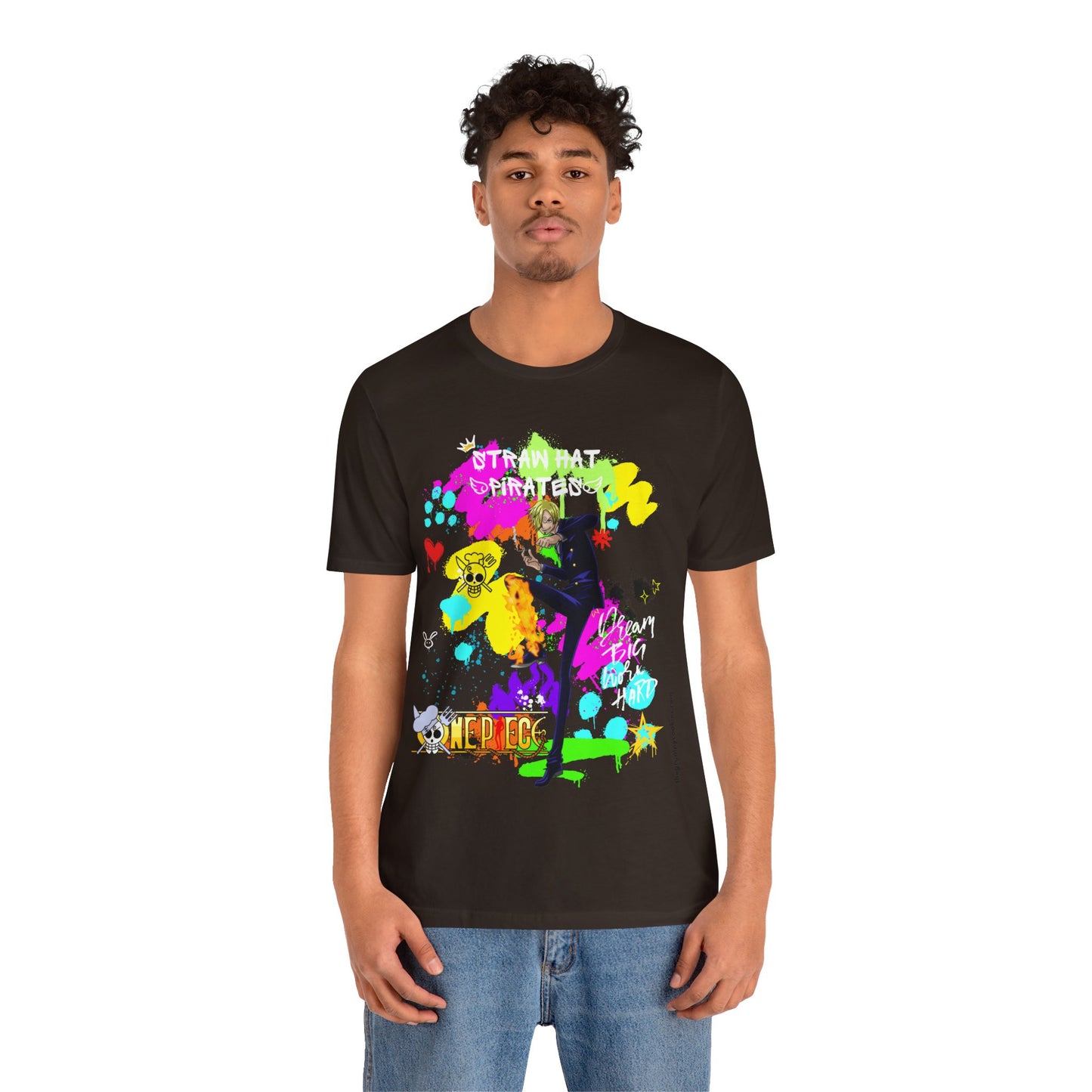 One Piece - Graffiti Sanji Unisex Jersey Short Sleeve Tee