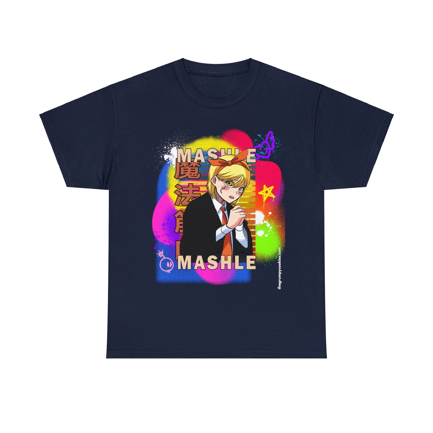 Mashle - Lemon Irvine Graffiti Unisex Heavy Cotton Tee