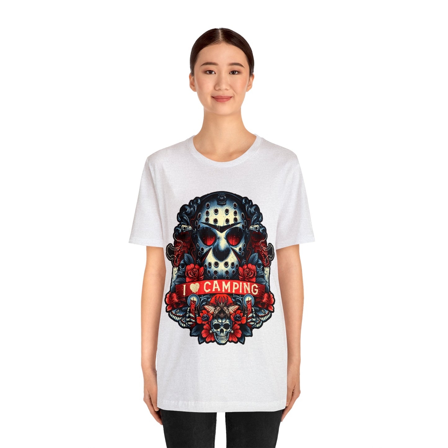 Friday the 13th - I Heart Camping Short Sleeve Tee