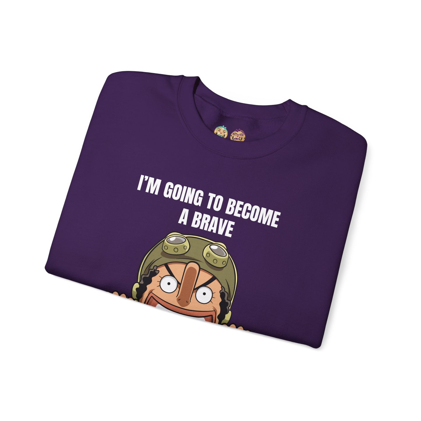 One Piece - Brave Warrior of the Sea Unisex Heavy Blend™ Crewneck Sweatshirt