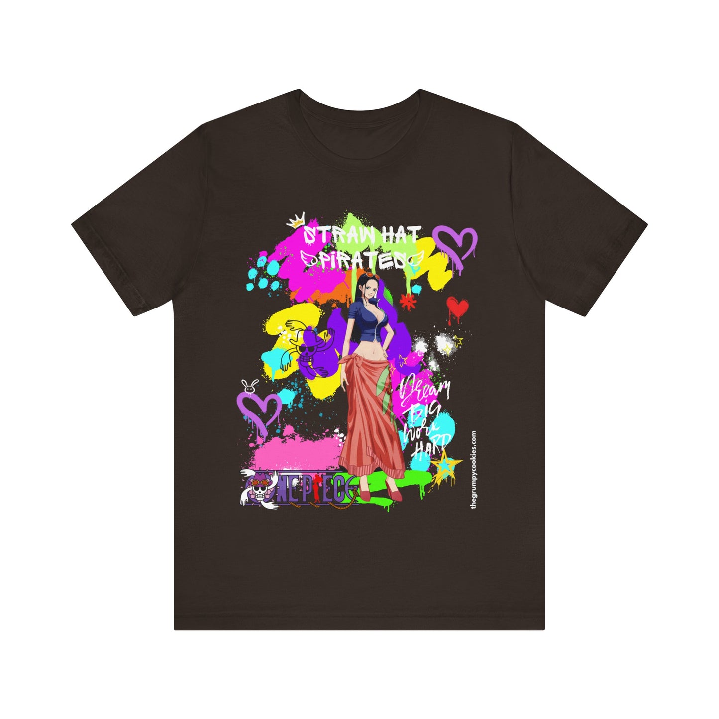 One Piece - Graffiti Robin Unisex Jersey Short Sleeve Tee